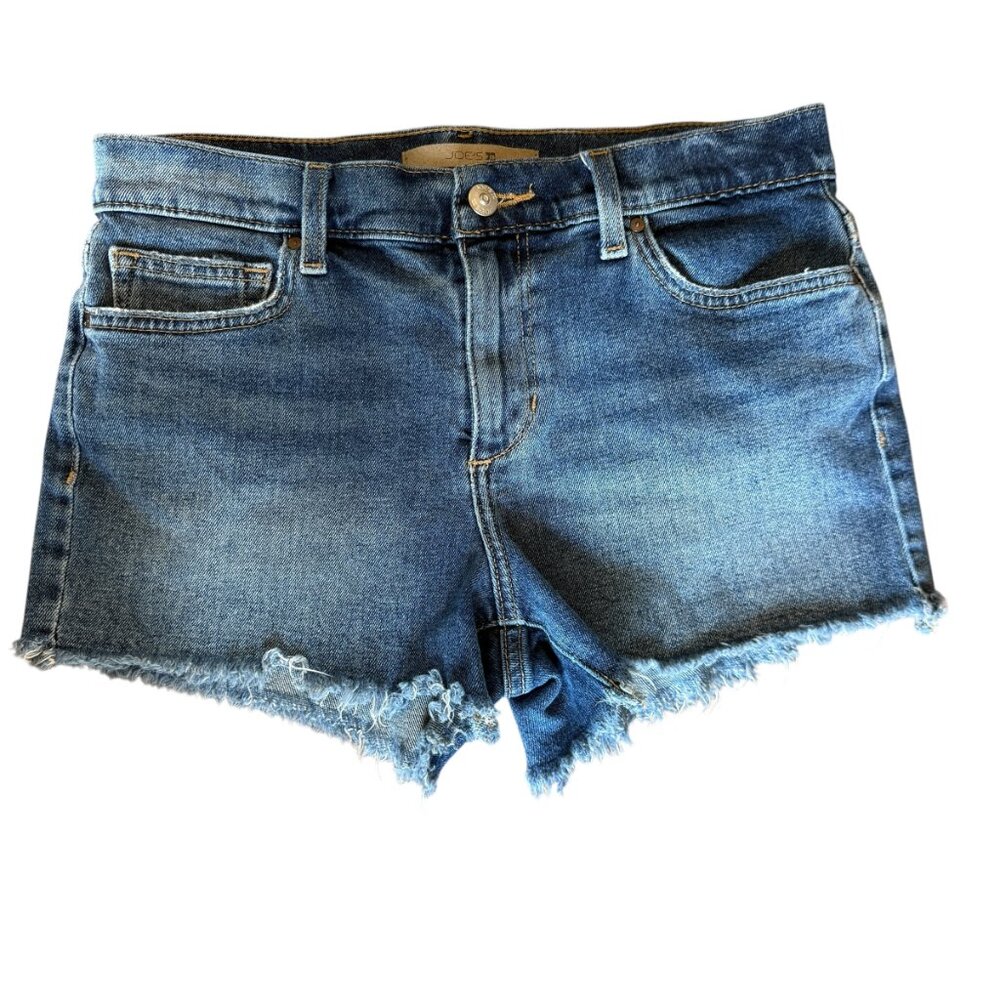 Joe's Womens Size 27 Frayed Hem‎ Jean Shorts